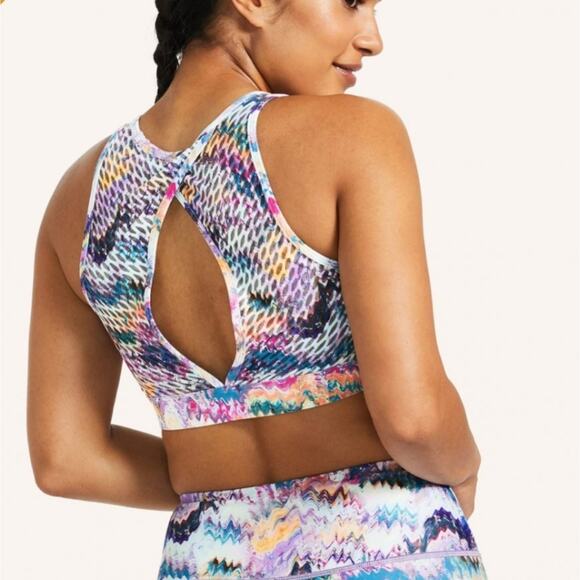 Peloton River Rock High Neck Bra XS - Picture 2 of 8